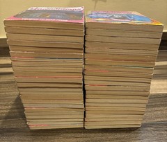 VTG Lot Of R.L. Stine Goosebumps Books- 49 Books,VHS, Postcards Bookmarks, Decal