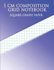 1 CM COMPOSITION GRID NOTEBOOK – VERY GOOD