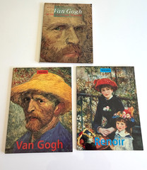 Van Gogh, Renoir Taschen Volumes, Van Gogh Museum, and Illustrated Greek Myths
