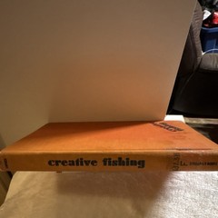 Stackpole Books Creative Fishing Hardcover 1973 Vintage Creative Fishing Book
