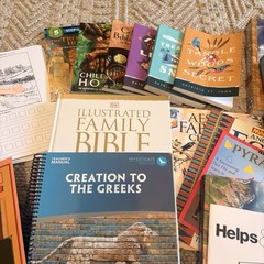 My Fathers World Curriculum: Creation to the Greeks Set, Manual Included, +Art