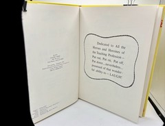 Teachers Are Funny People! ~1972 HC~ Jokes School Education Student Cartoon Kids