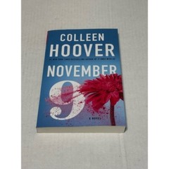 Colleen Hoover November 9 A Novel Romance Book Paperback Fiction Read