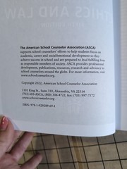 School Counseling Principles: Ethics and Law, 5th Edition – 2022