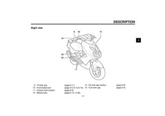 YAMAHA YQ50 YQ50L Aerox Owners Manual 2003 – STEEL WIRE BOUND – TOUGH COVERS