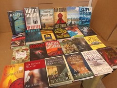 Lot of 16 LBS Hardcover INSTANT COLLECTION GENERAL FICTION HB MIX GENRE BOOK SET