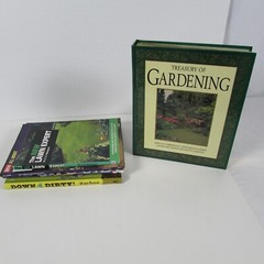 Lot of 6 Landscaping Gardening Books Bundle Assorted Titles Hardcover Paperback