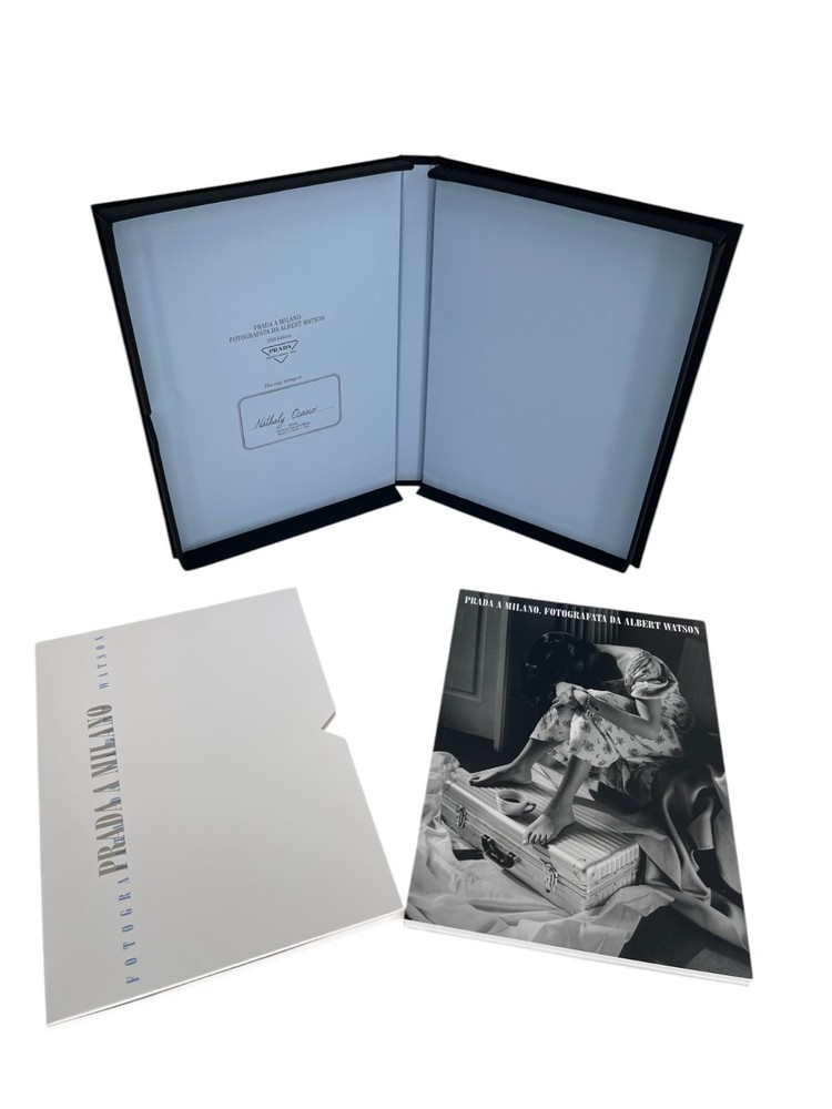 Prada a Milano Photobook by Albert Watson 2020 Edition – Slipcase Luxury Book