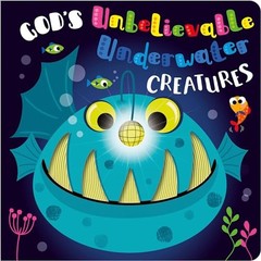 Gods Unbelievable Underwater Creatures – Novelty Book – GOOD