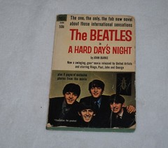 The Beatles in A Hard Day’s Night by John Burke~1964 Vintage Paperback Book