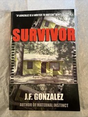 Survivor By JF Gonzalez Rare First Edition Trade Paperback