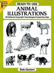 Ready-to-Use Animal Illustrations : 161 Different Copyright-Free