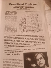 Fossilized Customs, The Pagan Sources of Popular Customs, Lew White
