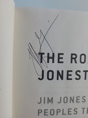 *SIGNED* The Road to Jonestown: Jim Jones Peoples Temple Jeff Guinn HC No DJ