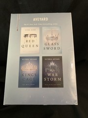 NEW SEALED FRESH Red Queen 4 Book Hardcover Box Set Victoria Aveyard CLEAN WRAPT