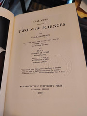 Dialogues Concerning Two New Sciences Galileo Galilei 1950