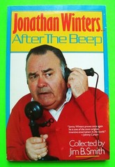 1989 JONATHON WINTERS – AFTER THE BEEP 132-pg Comedic Softbound Book UNUSED Xlnt