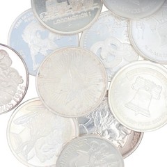 Assorted 1 oz .999 Fine Silver Rounds Variety Collection Set of 11 Rounds