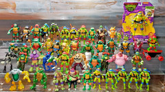 Teenage Mutant Ninja Turtles TMNT Figures Mixed Lot of 48 Various Generations