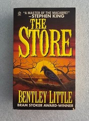 Bentley Little The Store 1998 1st Printing Signet Horror PB Embossed Cover Good