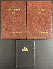 Hymns + Articles of Faith + Jesus the Christ by James E. Talmage 1976 Church LDS