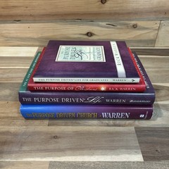Lot of 4 Rick Warren Purpose Driven Life, Church, Christmas & Graduate