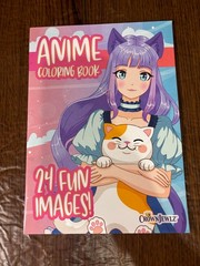 Crown Jewlz Anime Kawaii Themed Coloring Book