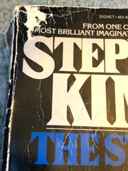 Stephen King books, Salem’s Lot & The Stand, Signet paperbacks