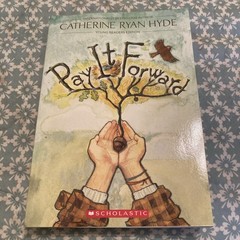 Pay It Forward Scholasic School Book/Summer Reading
