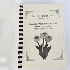 Mennonite Cookbook Another Spice of Life Fresno California Church 310 pages vtg