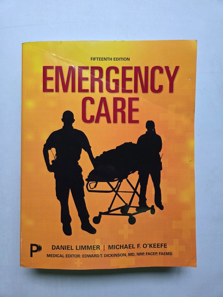 Emergency Care 15th edition textbook 9780135350683