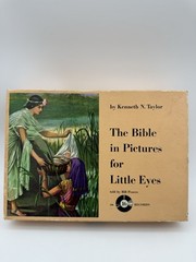 Vintage Bible -The Bible in Pictures for Little Eyes by Kenneth N. Taylor W/ Cds