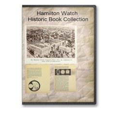 Hamilton Electric Watch Service Repair Manual + Watch History – 3 Books CD B497
