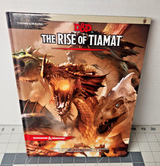 Rise of Tiamat by Wizards RPG Team (2014, Hardcover) D&D Dungeon & Dragons