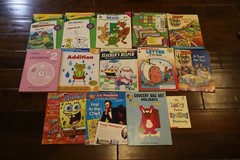 Lot of 28 Educational Kids Children Books Math Reading Spelling High Five States