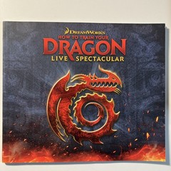 How To Train Your Dragon Live Spectacular Program Book 62 Color Pages