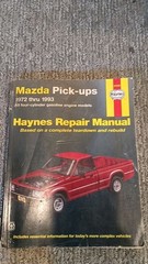 Mazda pick-ups automotive repair manual Stubblefield 1993 Haynes Paperback G