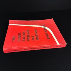 1965 Ford Mustang Shop Manual Comet Fairlane Falcon Factory Service Repair Guide