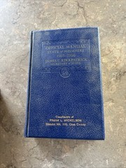 Official Manual State of Missouri 1965-1966 James C Kirkpatrick