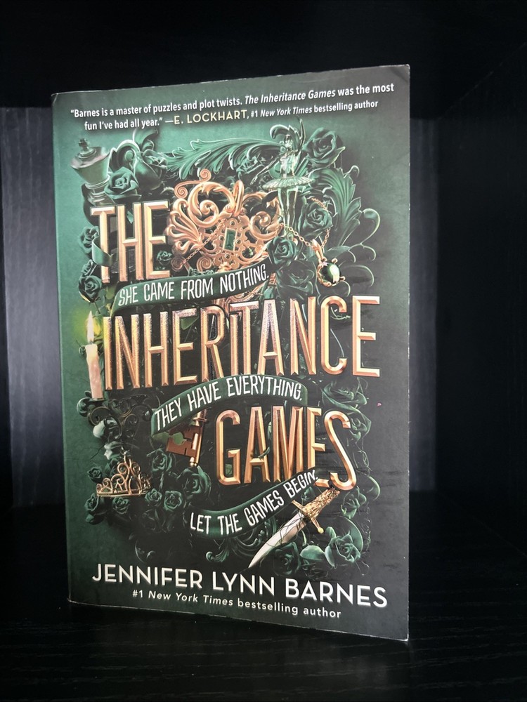 Inheritance Games by Jennifer Lynn Barnes (2021, Trade Paperback)
