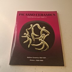 Picasso Ceramics Master In Clay Part II Edition Ceramics 1947-1971 Prints Art PB
