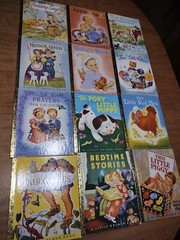 Lot of 12 A Little Golden Book 50th Anniversary Editions