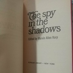 The Spy in the Shadows-pb-Marvin Allen Karp-1965-Popular Library-crime anthology