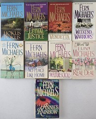 Lot of 9 Fern Michaels Paperback Books Random Mix – Free Shipping