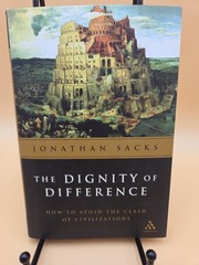 Dignity of Difference Clash of Civilizations Jonathan Sacks Hardcover VG