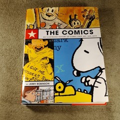 THE COMICS: AN ILLUSTRATED HISTORY OF COMIC STRIP ART By Jerry Robinson *VG+*