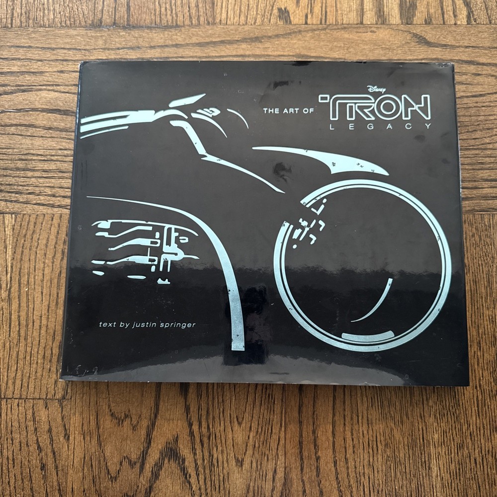 DISNEY The Art of Tron : Legacy by Justin Springer Hardcover Dust Jacket