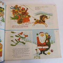 Vintage Uncut Pages-Golden Press Book 6 Christmas Stories Frosty, Rudolph & More