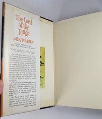 The Fellowship of the Ring – Tolkien – 2nd Revised 10th Printing HC DJ Map