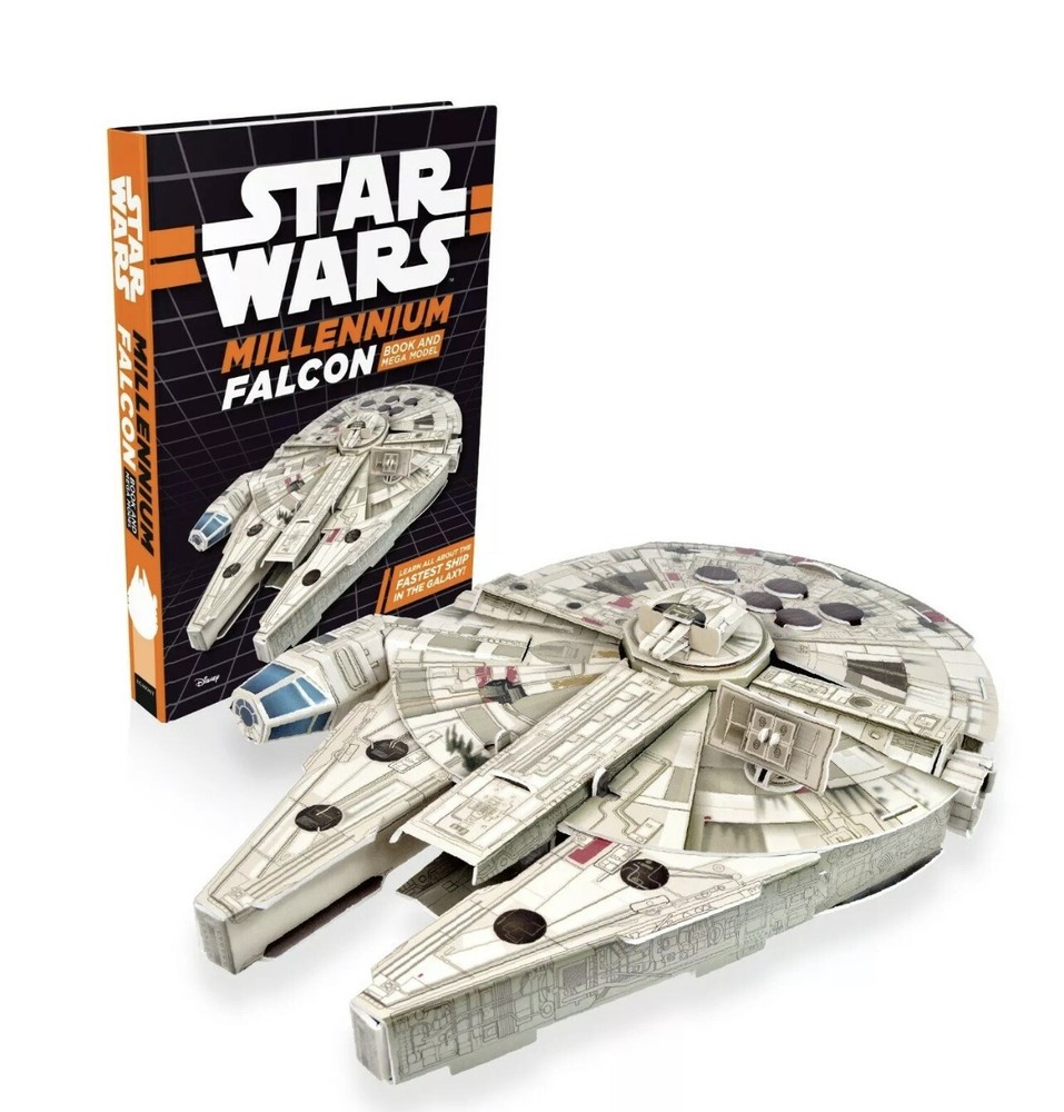 Star Wars Millennium Falcon Book and Mega Model (Star Wars Construction Books)